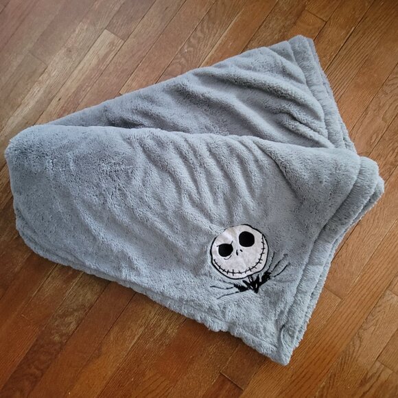 Disney's Nightmare Before Christmas - Jack Skellington Plush Blanket - Picture 1 of 3